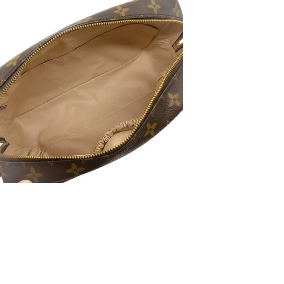 Louis Vuitton Trousse Toiletry Pouch Monogram 23 Brown Clutch GUC - Picture 6 of 15
